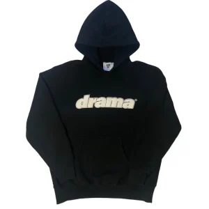 Drama Call Black and White Hoodie