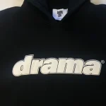 Drama Call Black and White Hoodie