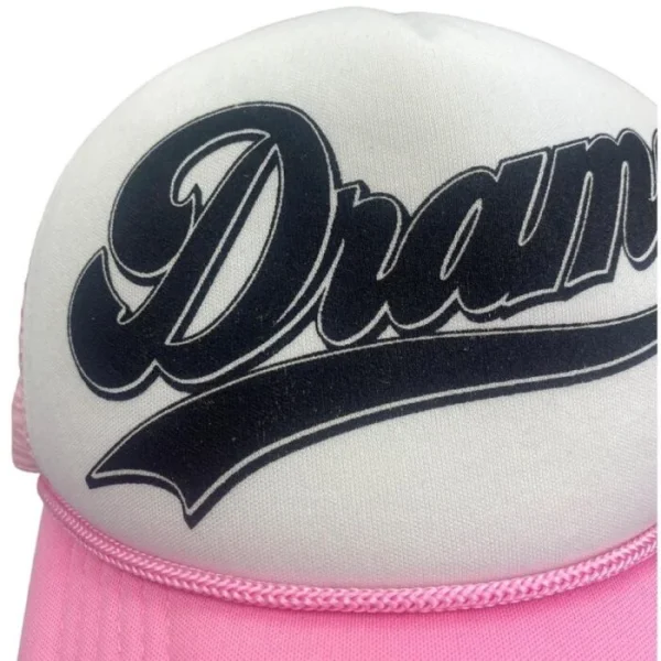 Drama Call Hat Pink And White