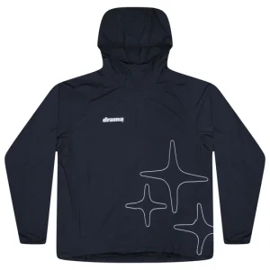 Drama Call Lightweight Nylon Jacket (Navy)