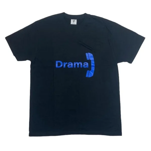 Drama Call Telephone T-shirt Black